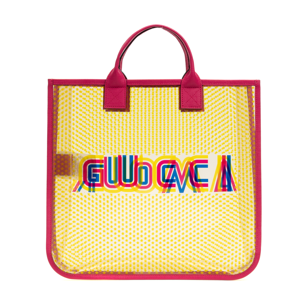 Gucci Gucci Kids Amour Transparent Tote